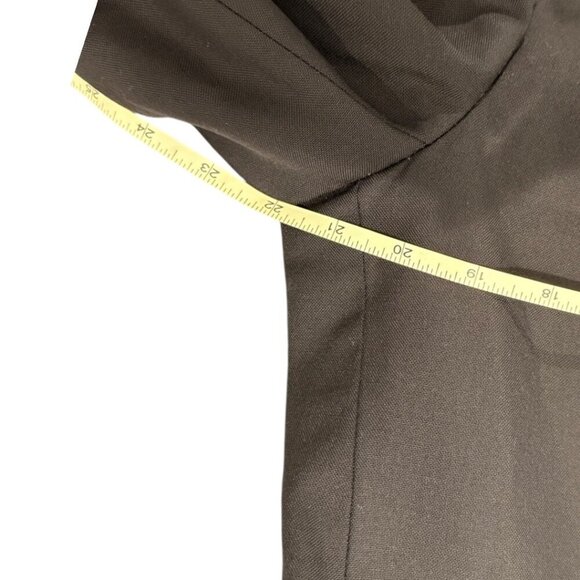 BURBERRY vintage double breasted blazer gold buttons size 44 long jacket suit - Picture 14 of 15